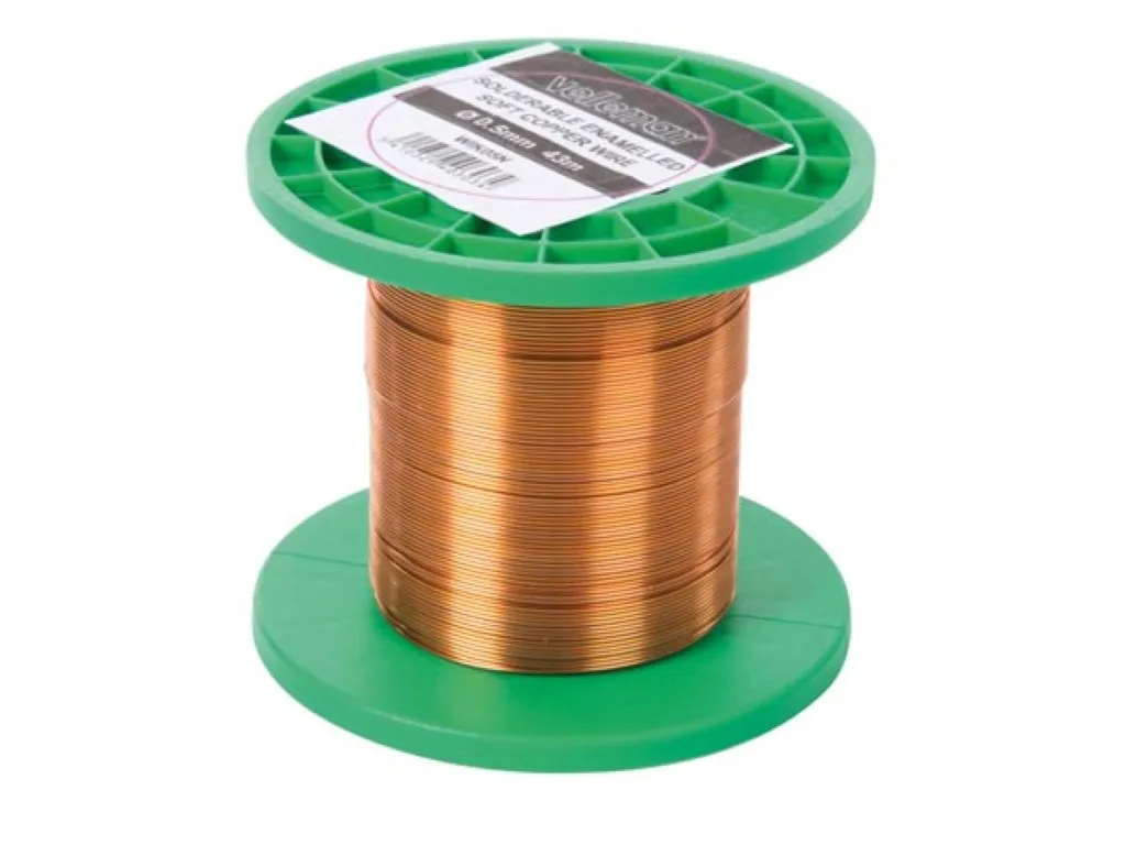 Drut nawojowy miedziany Ø0.5mm - 43m - 3.7 ohm