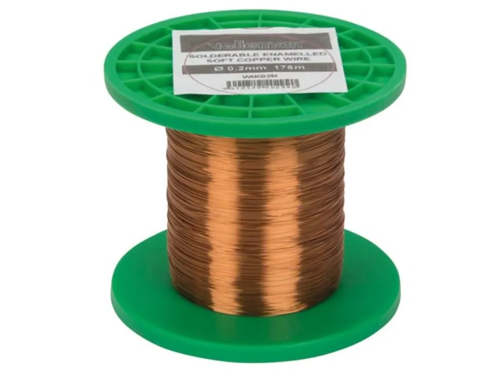 Drut nawojowy miedziany Ø0.2mm - 178m - 97 ohm