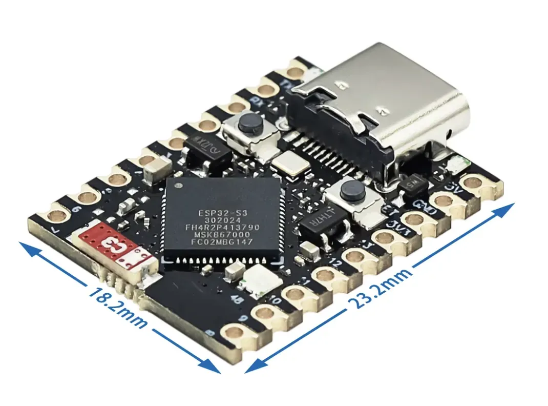 ESP32-S3 Super Mini 4MB Flash i 2MB PSRAM