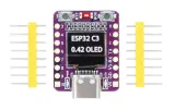 Płytka deweloperska ESP32-C3 z mini wyświetlaczem OLED 0.42 cala midi – 2