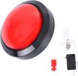 Przycisk arcade 100mm czerwony kulisty – 1