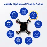 ACEBOTT Quadruped Bioniczny Robot Pająk Kit ESP8266 z Arduino IDE i ACECode (Scratch) – 4