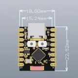 ESP32-C3 Super Mini Wi-Fi & BLE z 4MB Flash – 2