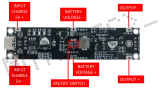 Uchwyt na baterię 18650 z ładowarką i modułem step-up 9V (USB-C) – 2