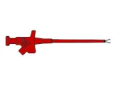 Elastyczna sonda testowa z zaciskiem czerwona – 1