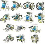 14 w 1 Solar Robot Edukacyjny zestaw na energię słoneczną – 2