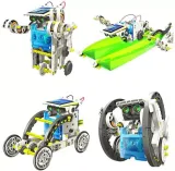 14 w 1 Solar Robot Edukacyjny zestaw na energię słoneczną – 4