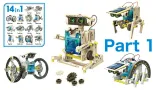 14 w 1 Solar Robot Edukacyjny zestaw na energię słoneczną – 6