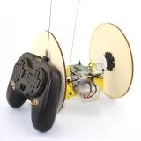 Samochód zdalnie sterowany dwukołowy DIY – 2
