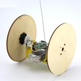 Samochód zdalnie sterowany dwukołowy DIY – 4