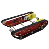 Gąsienicowy robot czołgowy  Podwozie z 2 silnikami – 2