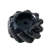 Koło Mecanum / Koło omnidirectional - 60MM-K czarne, zestaw 4 – 3