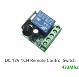 Bezprzewodowy programowalny moduł przekaźnikowy z pilotem (4 przyciski) - 12V 433Mhz RF – 3