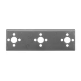Uchwyt serwa do m.in. ramienia robota / robota humanoidalnego - U, czarny, aluminium – 5