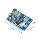 Ultradźwiękowy czujnik odległości do zabudowy czarny SR04M-2 wodoodporny – 3