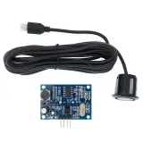 Ultradźwiękowy czujnik odległości do zabudowy czarny SR04M-2 wodoodporny – 4