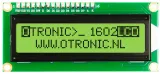 1602 LCD  zielono/żółte podświetlenie z  I2C wstępnie przylutowane – 1