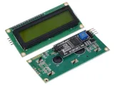 1602 LCD  zielono/żółte podświetlenie z  I2C wstępnie przylutowane – 2