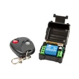 Bezprzewodowy moduł przekaźnikowy z pilotem (2 przyciski) - 12V, 1 kanał, 433Mhz RF – 1
