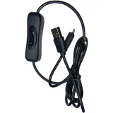 Kabel zasilający USB na Micro-USB z przełącznikiem WŁ./WYŁ. – 1