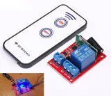 Bezprzewodowy moduł przekaźnikowy z pilotem - 12V, 1 kanał, 433Mhz RF – 1