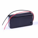 Uchwyt na baterię 9V z przełącznikiem kołyskowym WŁ./WYŁ. 9 volt z pokrywką – 3