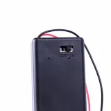 Uchwyt na baterię 9V z przełącznikiem kołyskowym WŁ./WYŁ. 9 volt z pokrywką – 6