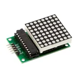 Moduł wyświetlacza LED matrycy punktowej MAX7219 Czerwony – 1