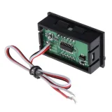 Woltomierz 0-100V - Czerwony, 0.56 inch, 3 przewody – 3