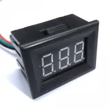 Woltomierz 0-100V - Czerwony, 0.56 inch, 3 przewody – 4