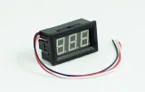 Woltomierz 0-100V - Niebieski, 0.56 inch, 3 przewody – 4