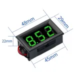 Woltomierz 3,5V-30V -  Zielony, 0.56 inch, do montażu – 3