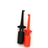 Mini testclip z sprężynowym haczykiem do PCB SMD IC  43mm  - Czerwony – 2