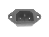 Gniazdo panelowe 250AC 10A 3-polowe IEC320 C13 – 3