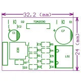 18-watowy wzmacniacz mono TDA2030 – 3