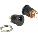 Gniazdo zasilania DC Female 5.5x2.1mm DC-022 z nakrętką – 2
