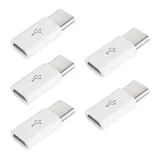 Adapter USB-C męski na Micro-USB żeński biały – 4