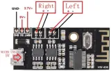 Bezprzewodowy odbiornik Bluetooth M38 z wzmacniaczem 2x5W – 2