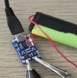 Ładowarka do baterii litowych 18650 z Micro USB 5V 1A TP4056 – 2