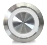 Przycisk | chwilowy - impulsowy | 5V LED Biały | RVS | 12mm – 3