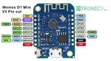 Wemos D1 Mini V3 | ESP8266 | WiFi | płytka deweloperska CH340 – 2