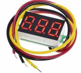 Woltomierz 0V-100V czerwony – 3