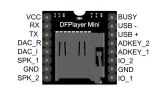DFPlayer Mini (clone) moduł MP3 z gniazdem MicroSD – 2