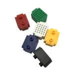 Ultra Mini Breadboard Żółty - XF-25 – 1