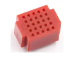 Ultra Mini Breadboard Czerwony - XF-25 – 2