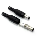 Złącze zasilania DC / wtyk beczkowy / Barrel Jack męski 5,5 x 2,1 mm – 3