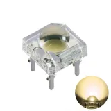 5mm Super Flux Piranha 4pin LED - Ciepła biel – 3