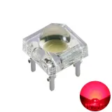5mm Super Flux Piranha 4pin LED - Czerwony – 1