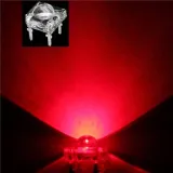 5mm Super Flux Piranha 4pin LED - Czerwony – 5