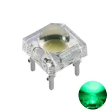 5mm Super Flux Piranha 4pin LED - Czysta zieleń – 3